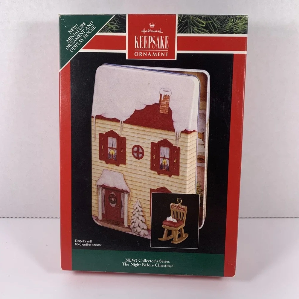 Hallmark 1992 Keepsake Ornament Collector's Series The Night Before‎ Christmas